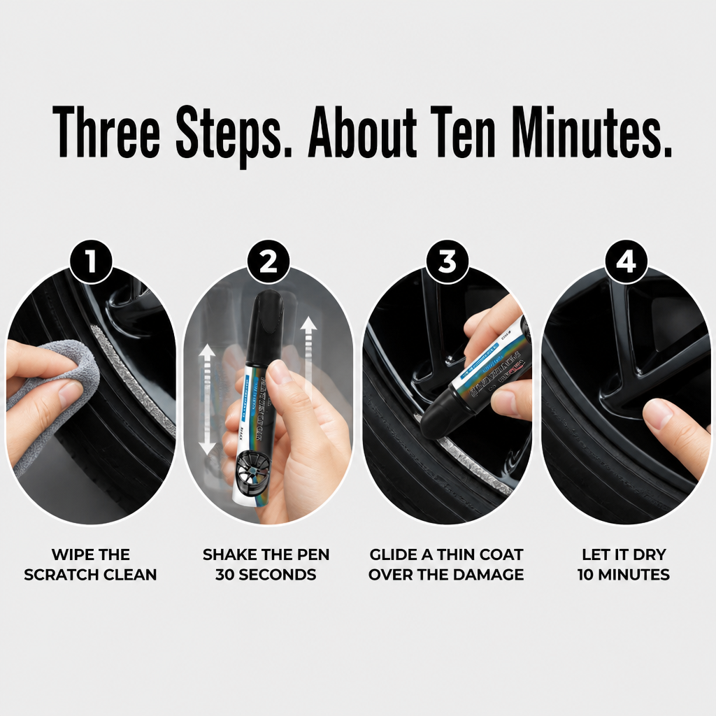 ShineGuard™ — Cover Curb Rash And Lock Out New Scratches In 10 Minutes