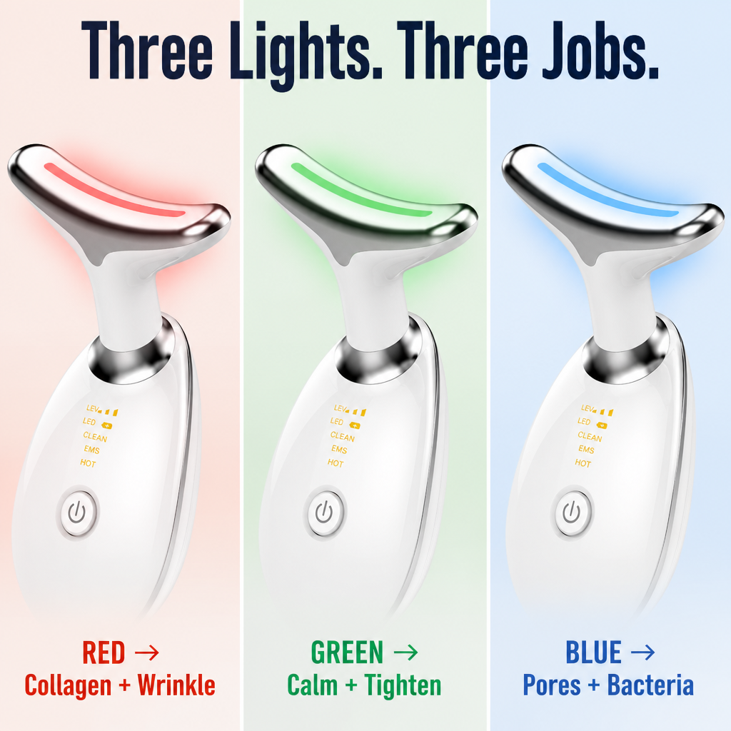 RadiVive™ — Treat Tech-Neck Lines and Sagging Jawline in 10 Minutes a Day