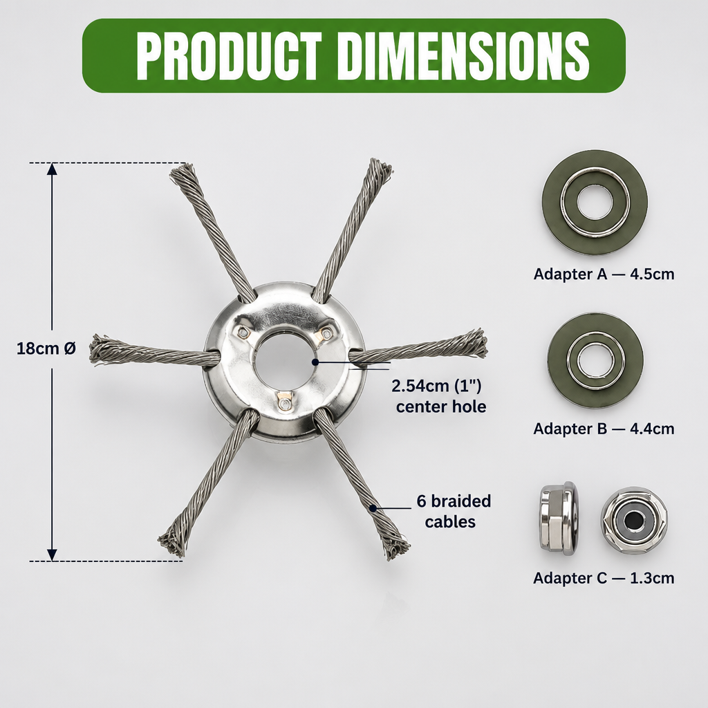 StriderEdge™ — Grind Through Weeds, Moss & Stone Joints Without Snapping Lines