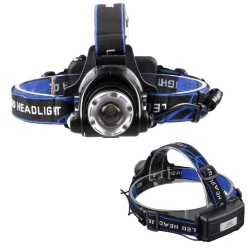 Waterproof LED Headlamp Set with High Power