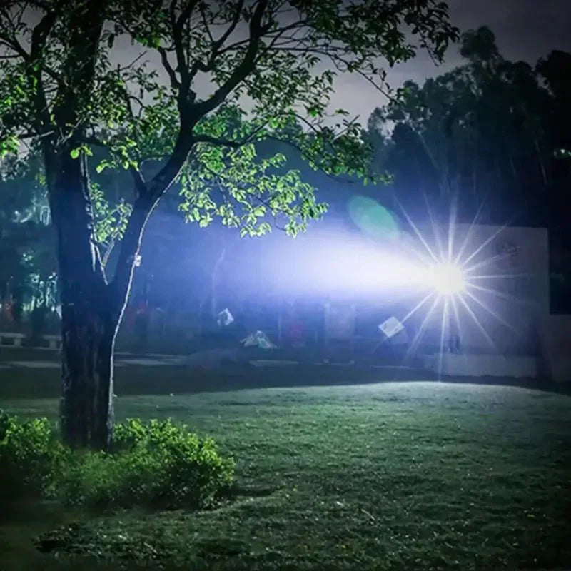 Powerful Tactical Flashlight with LED Technology