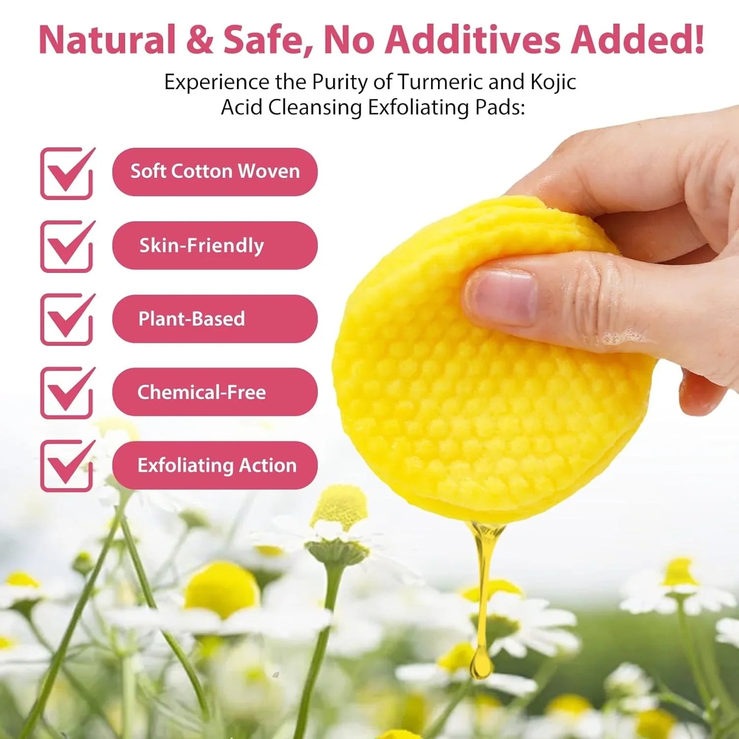 Arvilaro Turmeric & Kojic Acid Pads | 40 Pack