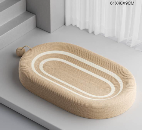 50% discount | Cat Scratch Lounge - Plush cat bed with scratchable surface