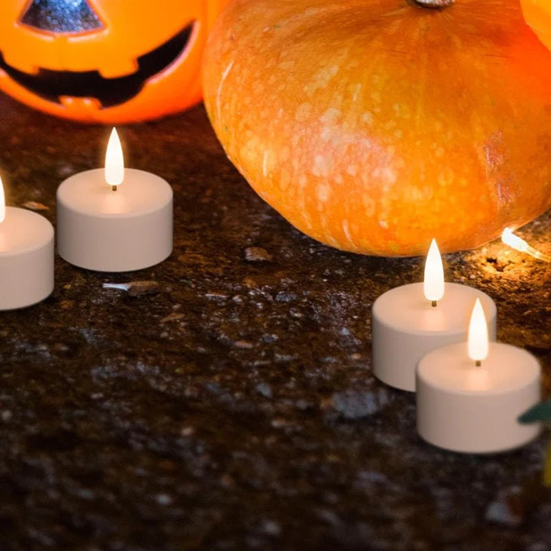 Rechargeable LED Candles with USB Charging Station