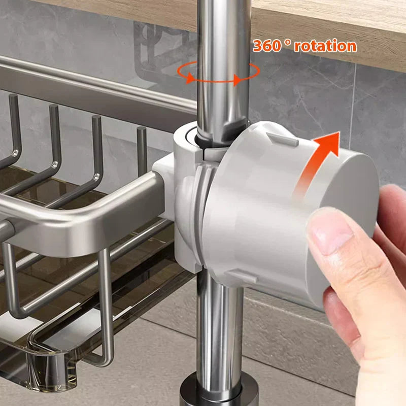 Aluminium Sink Organizer - Keep Your Space Clean