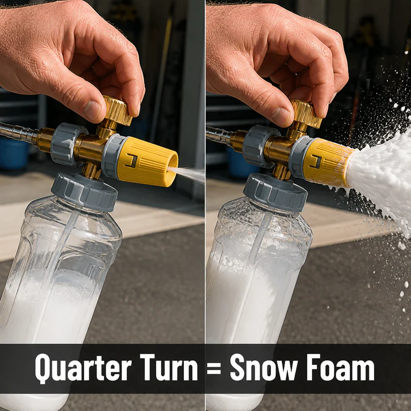 ChromaFoam™ — Lay Down Thick Snow Foam That Clings Through Every Wash