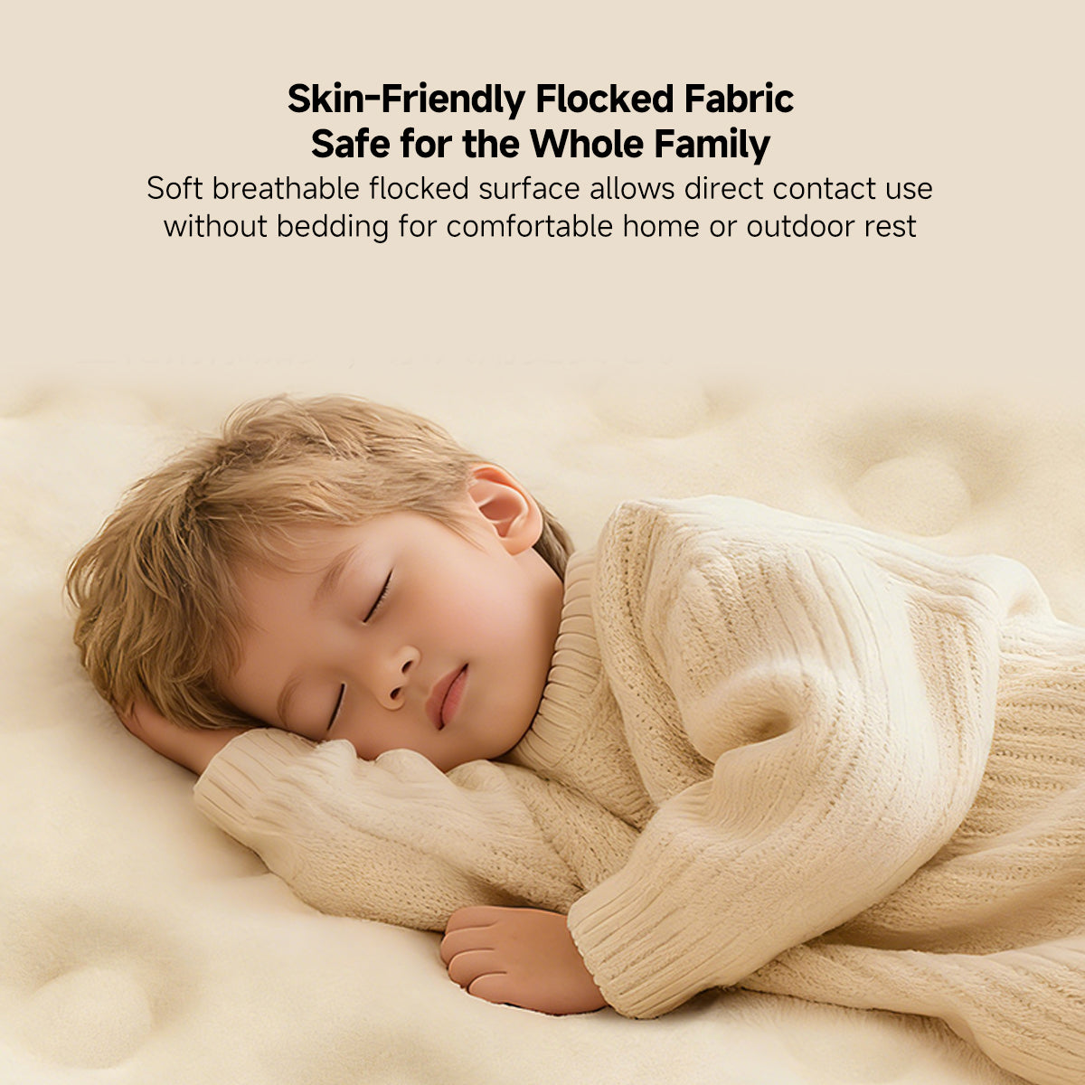 Camping and Home Use Inflatable Mattress with Back Support