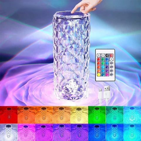 Magique Touch crystal lamp with control