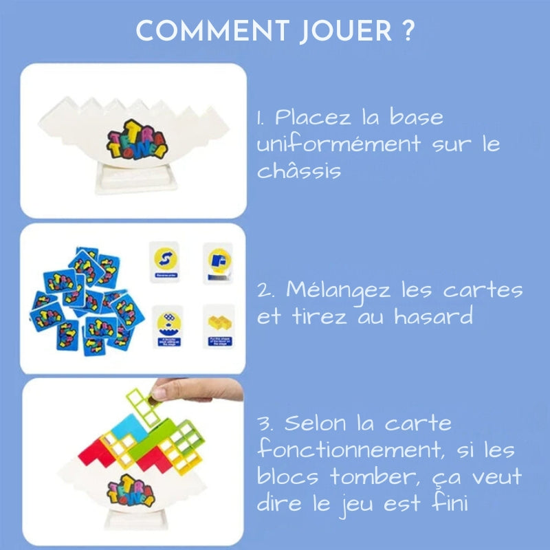Tower Game for Children and Adults