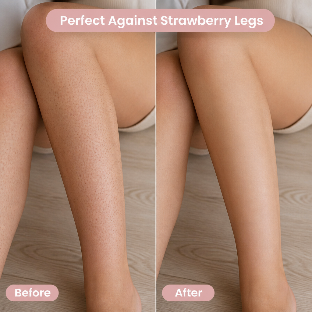 SilkSleek™ — Shave Strawberry Legs & Razor Bumps Smooth, Anywhere, in Minutes
