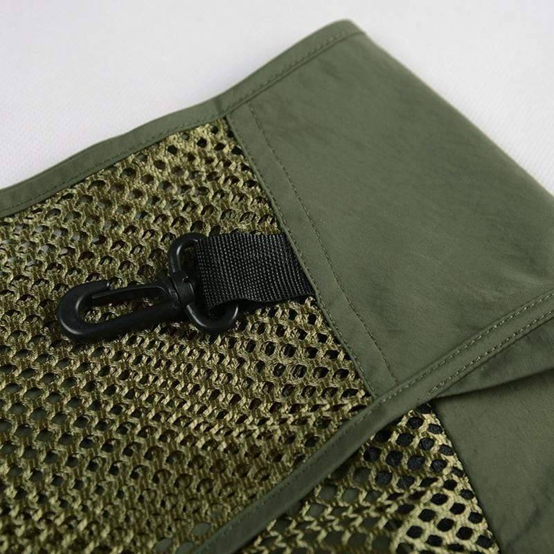Fishing and Hunting Vest with Multiple Pockets for Outdoor Use
