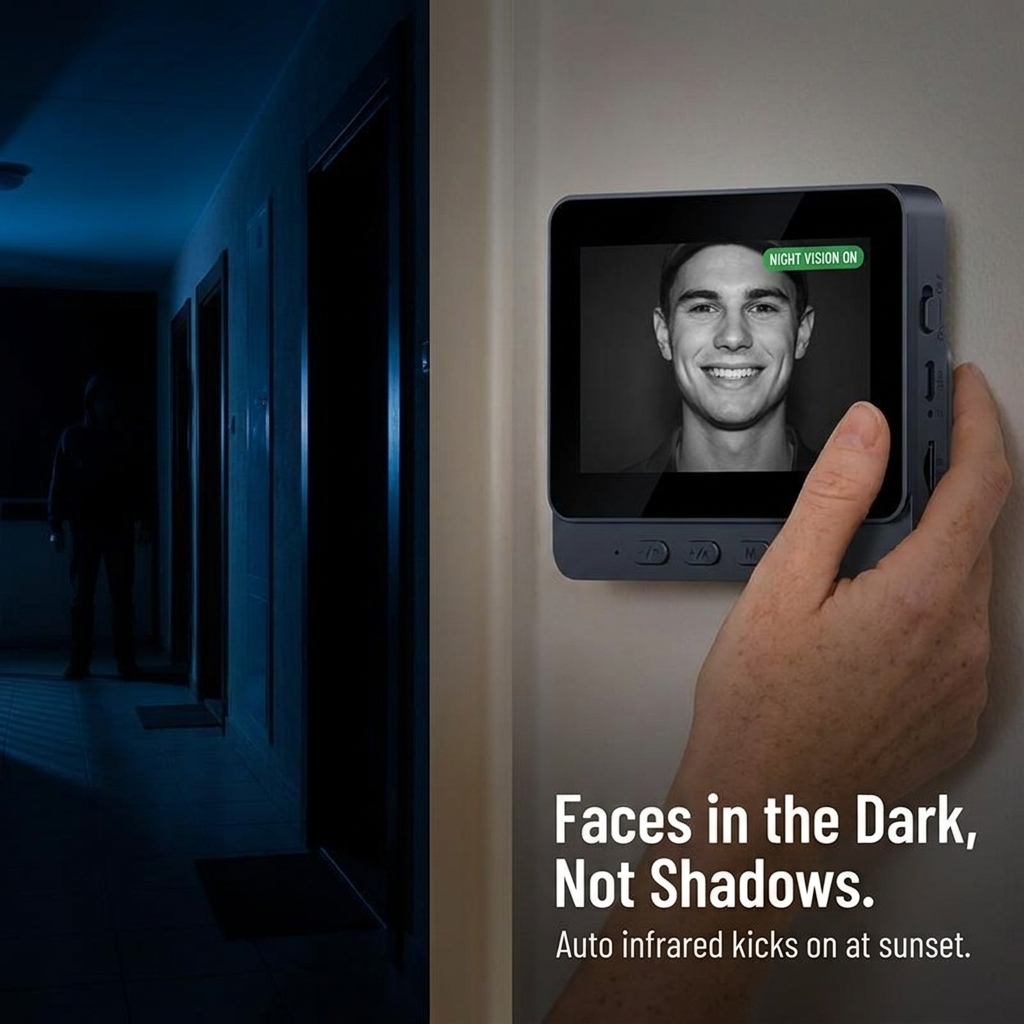SecureSight™ — See and Talk to Visitors Without WiFi or Monthly Fees