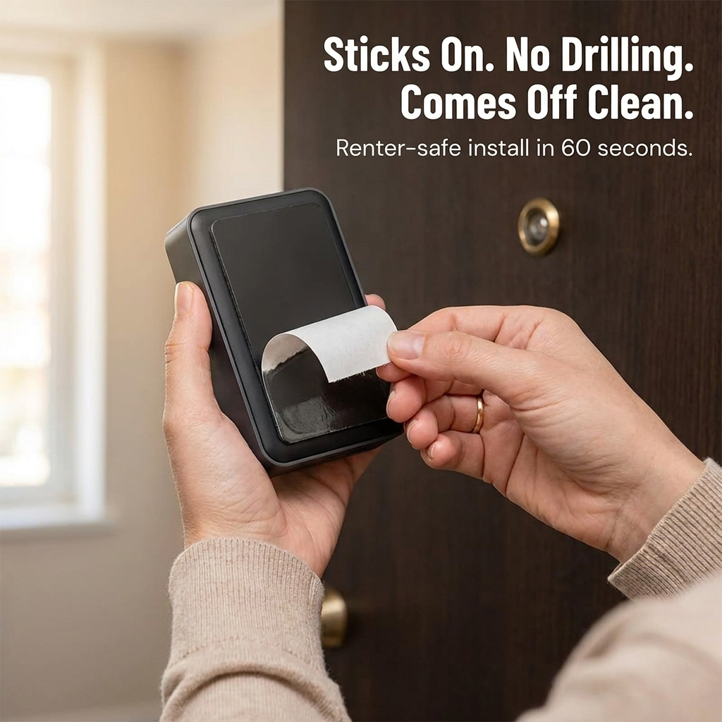 SecureSight™ — See and Talk to Visitors Without WiFi or Monthly Fees