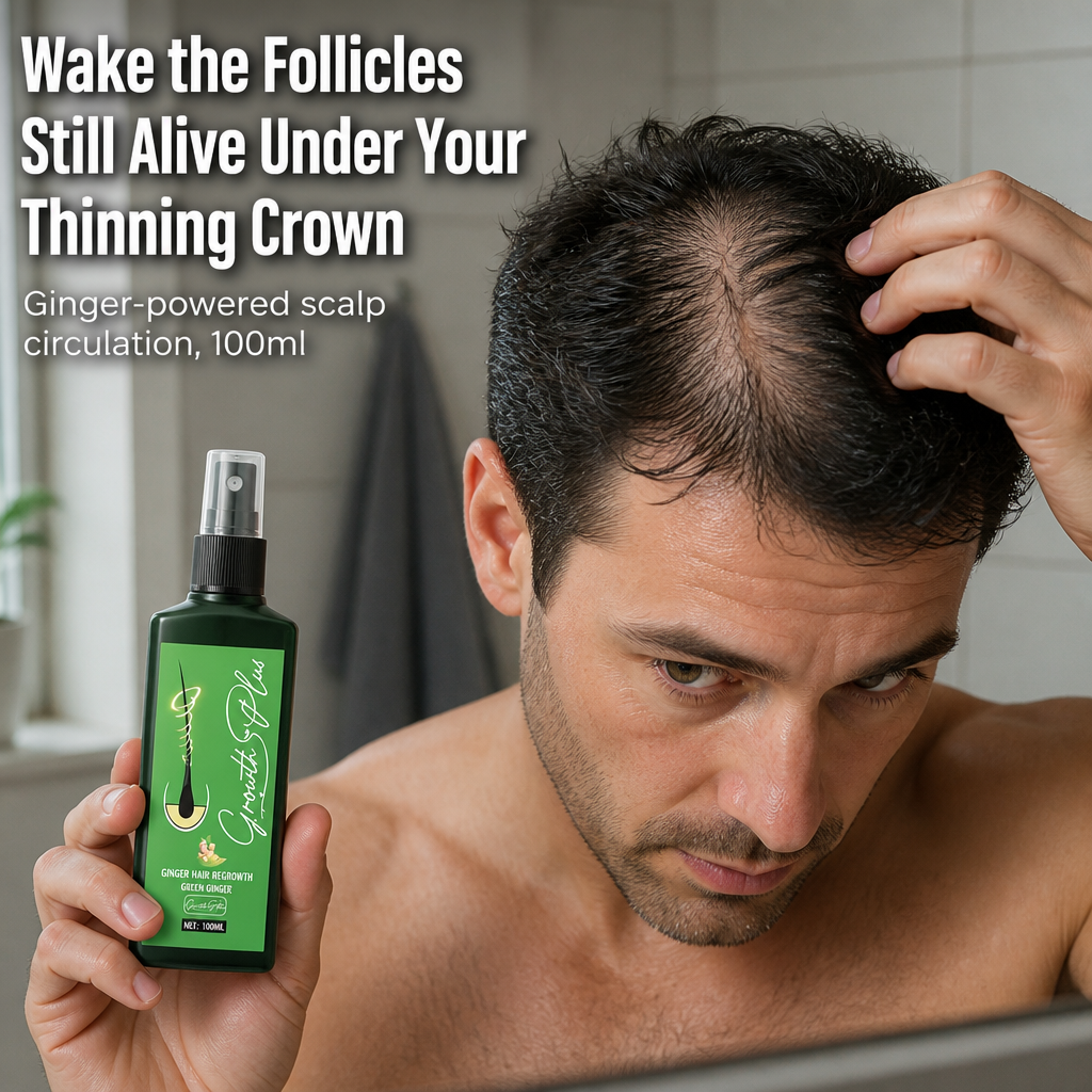RevivaRoot™ — Reverse Thinning by Waking Up Follicles With Ginger-Powered Scalp Circulation