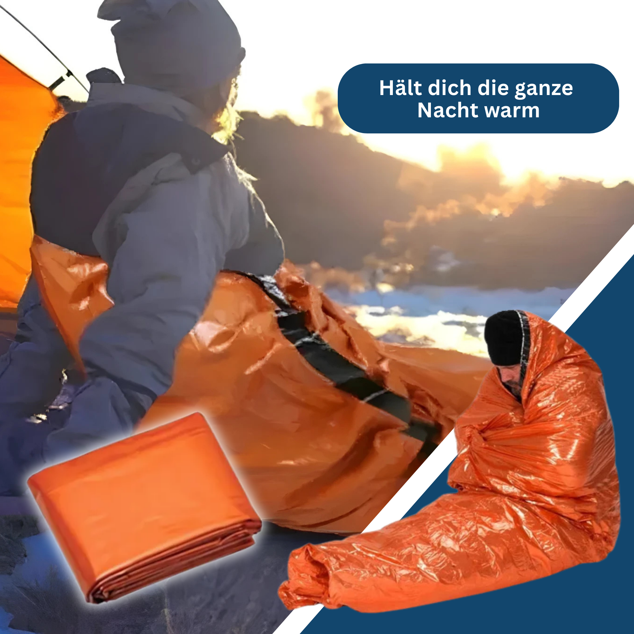 Compact Survival Tent for Emergency Situations