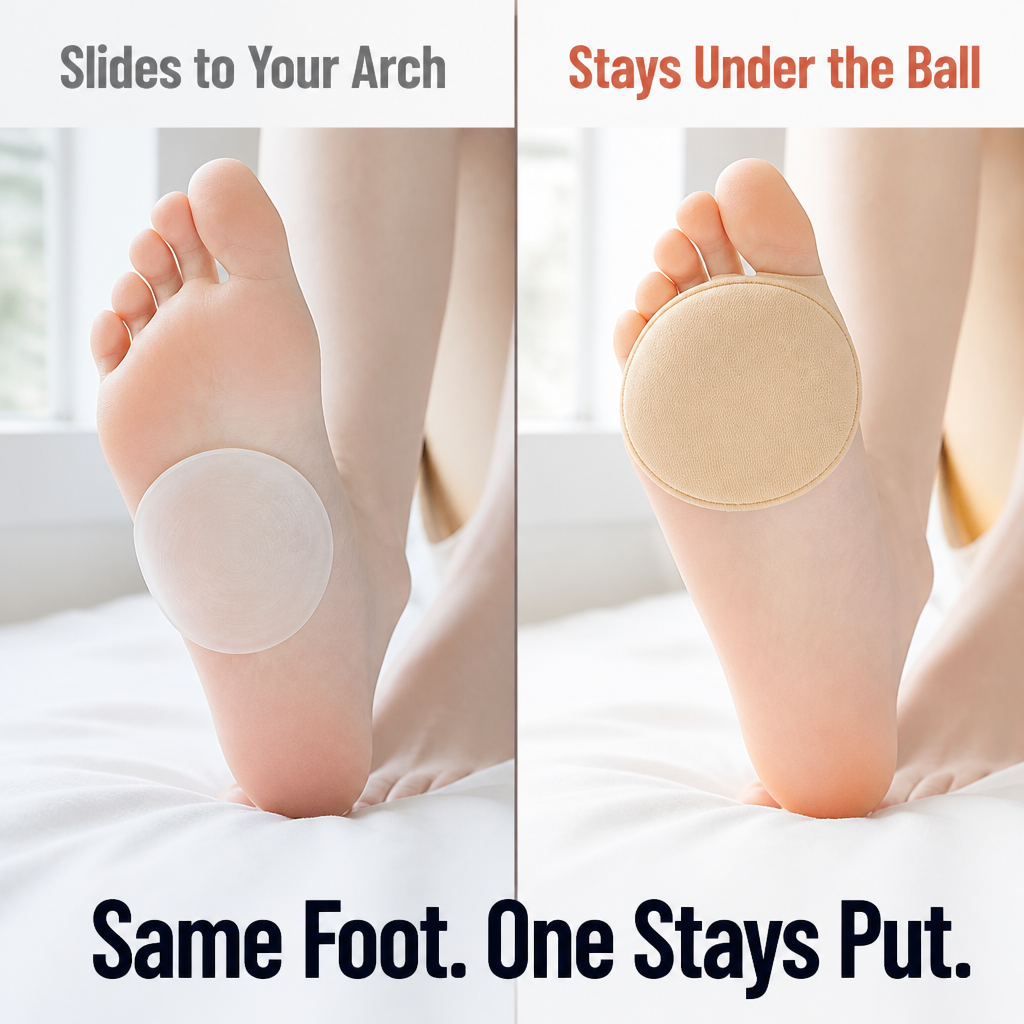 SolaceStep™ — Cushion the Ball of Your Foot and Stop the Burning in Heels