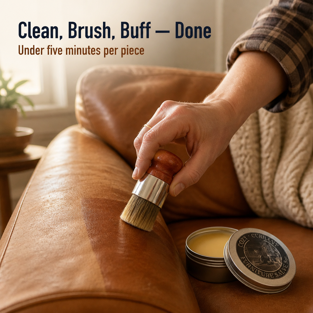 RevivaLeather™ — Bring Tired, Faded Leather Back to Rich, Touchable Life Without the Grease