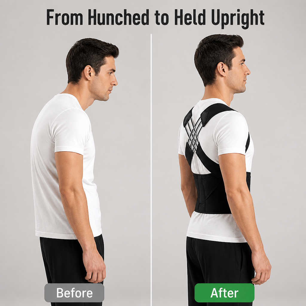 AlignAura™ — Support Your Whole Back and Quiet That 3pm Shoulder Ache