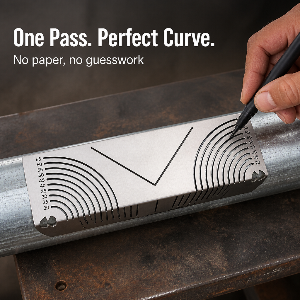 MetalMorph™ — Scribe Perfect Saddle Cuts and Angles in One Steady Pass