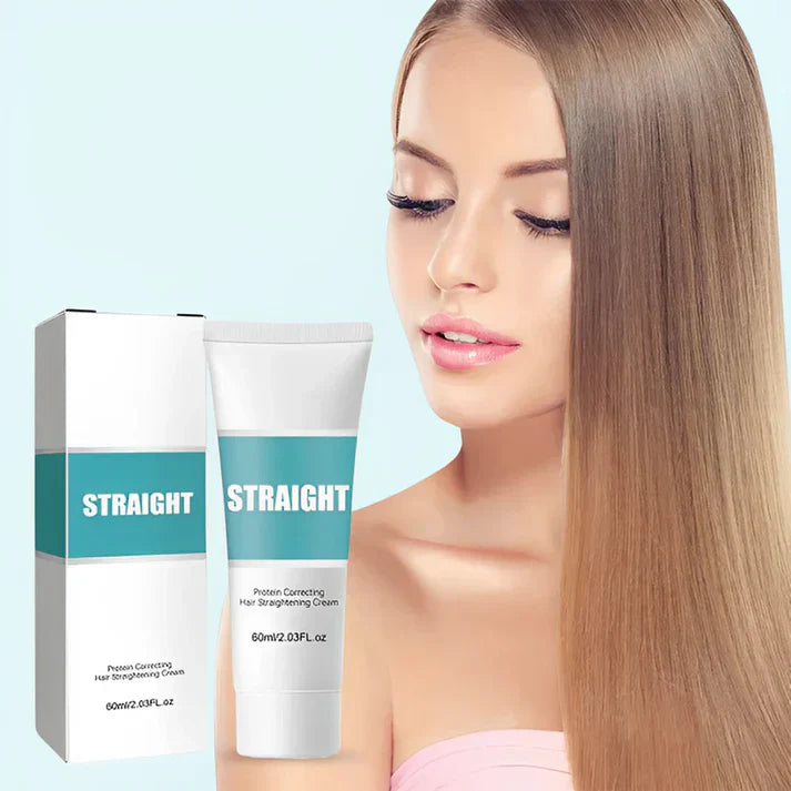 KeraGlide™ - Keratin Hair Straightening Cream | 1+1 FREE