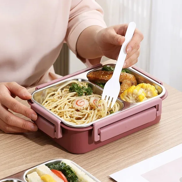 Stainless Steel Compartment Lunch Box