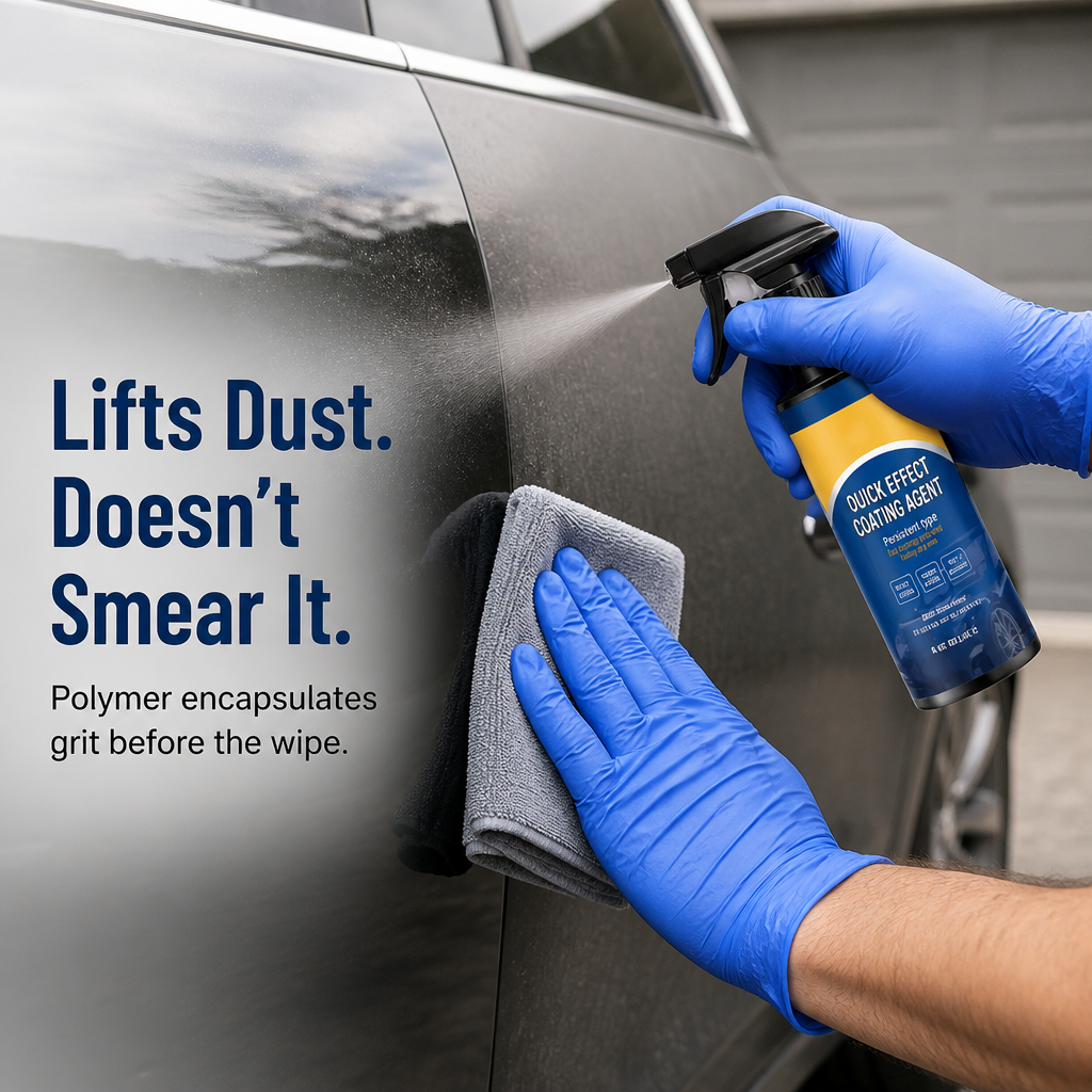 RadianceRush™ — Spray On a Hydrophobic Mirror Shine in 5 Minutes Flat
