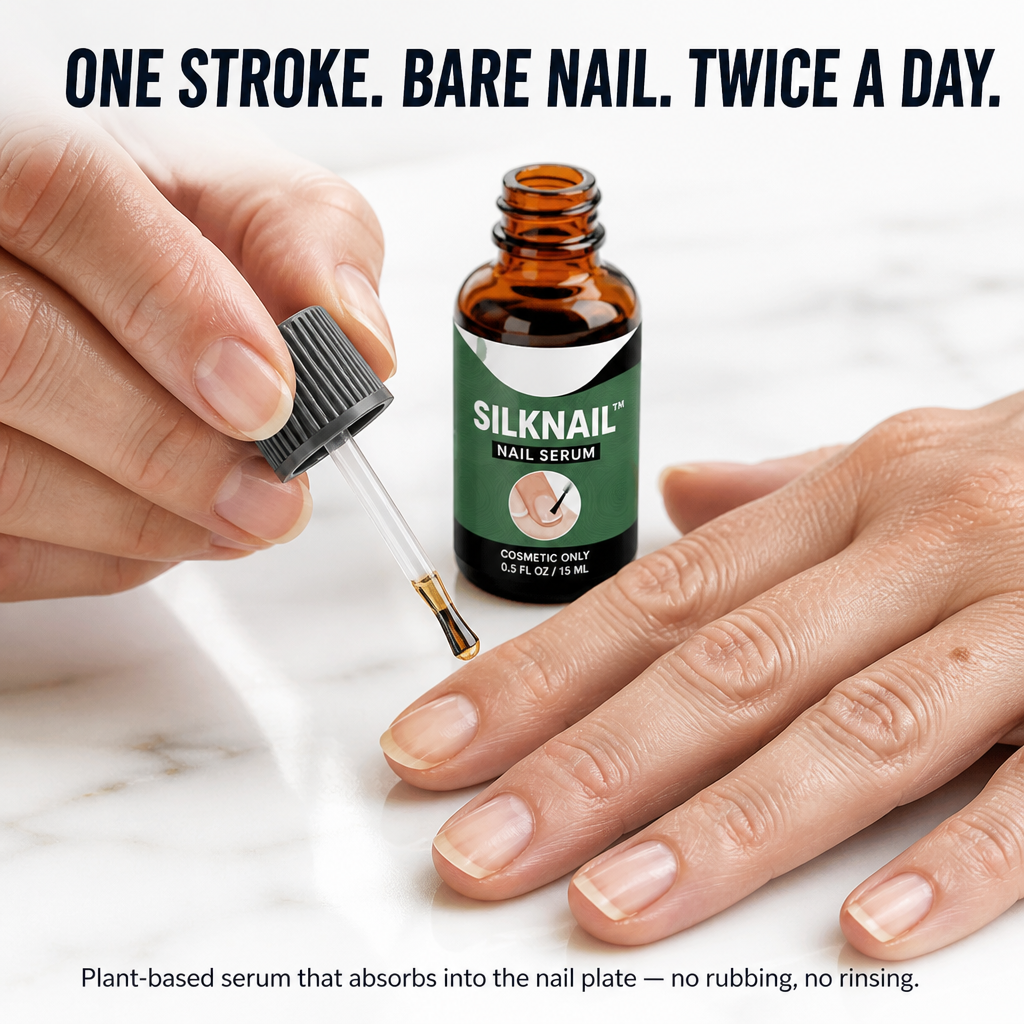 SilkNail™ — Bring Peeling, Discolored Nails Back to Healthy in Weeks