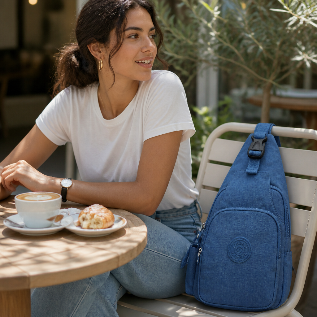 Korva™ – Convertible Sling Crossbody with Hidden Backpack Conversion