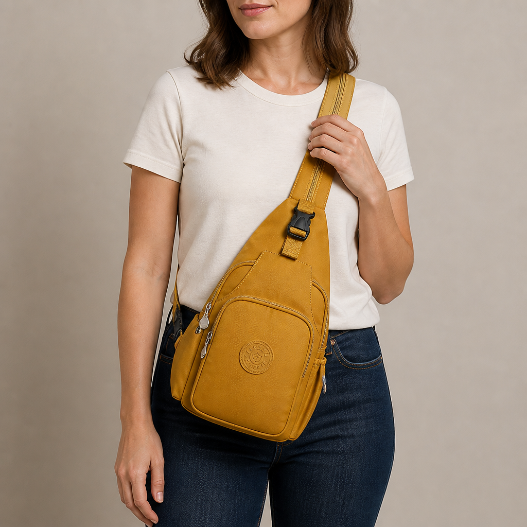 Korva™ – Convertible Sling Crossbody with Hidden Backpack Conversion