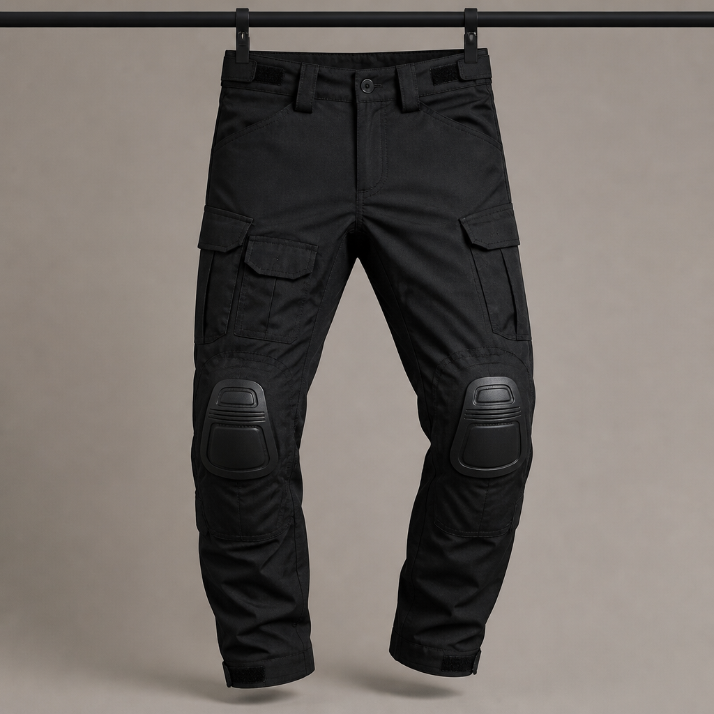 StormRider™ – Rugged Tactical Cargo Pants with Removable Knee Pads