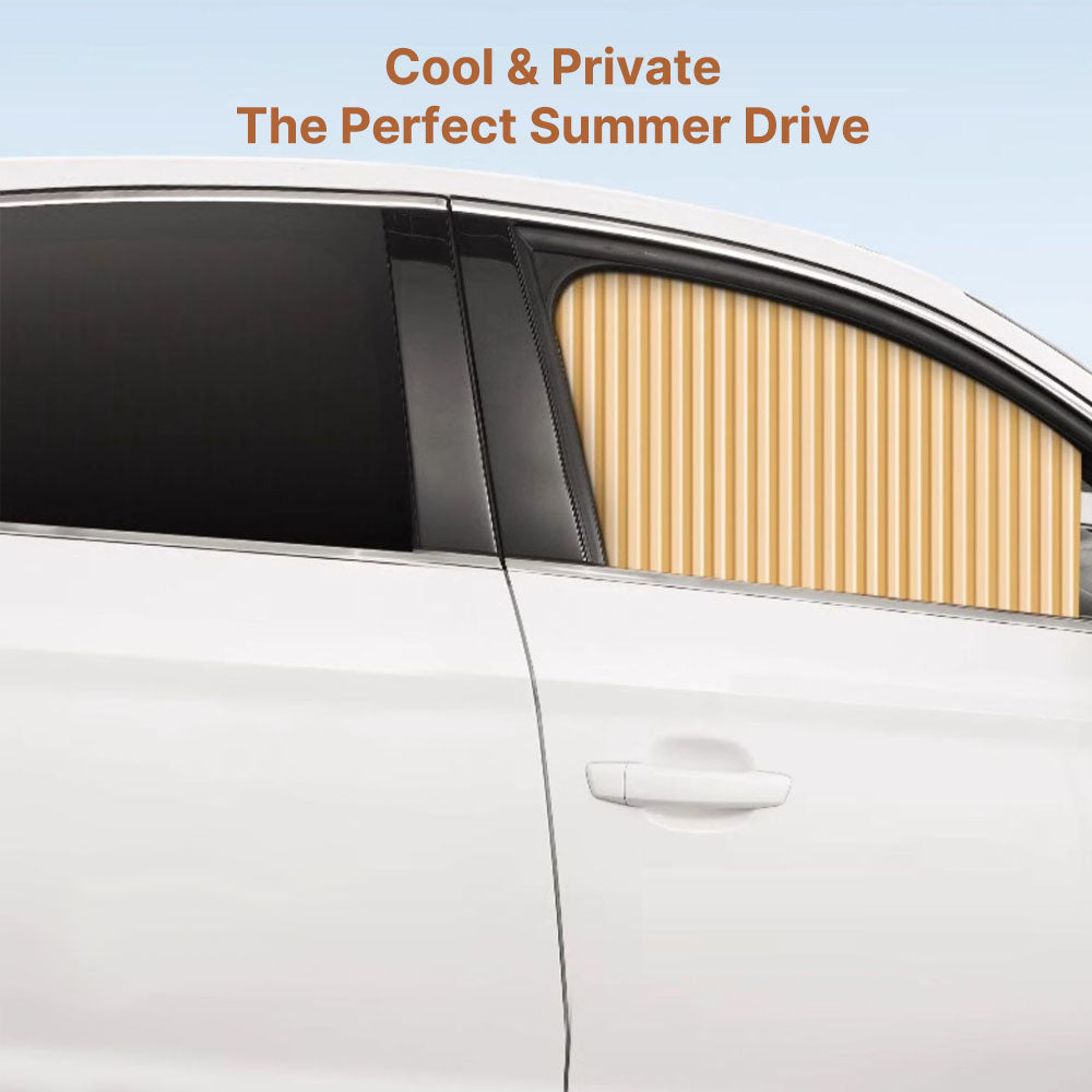 Blackout Sunshade Curtains for Car Windows with Magnetic Design