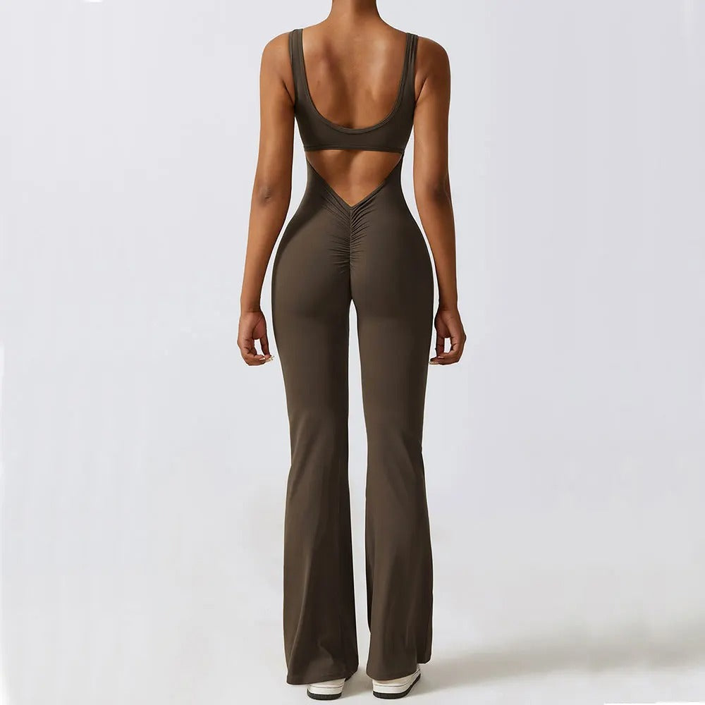 Backless jumpsuit