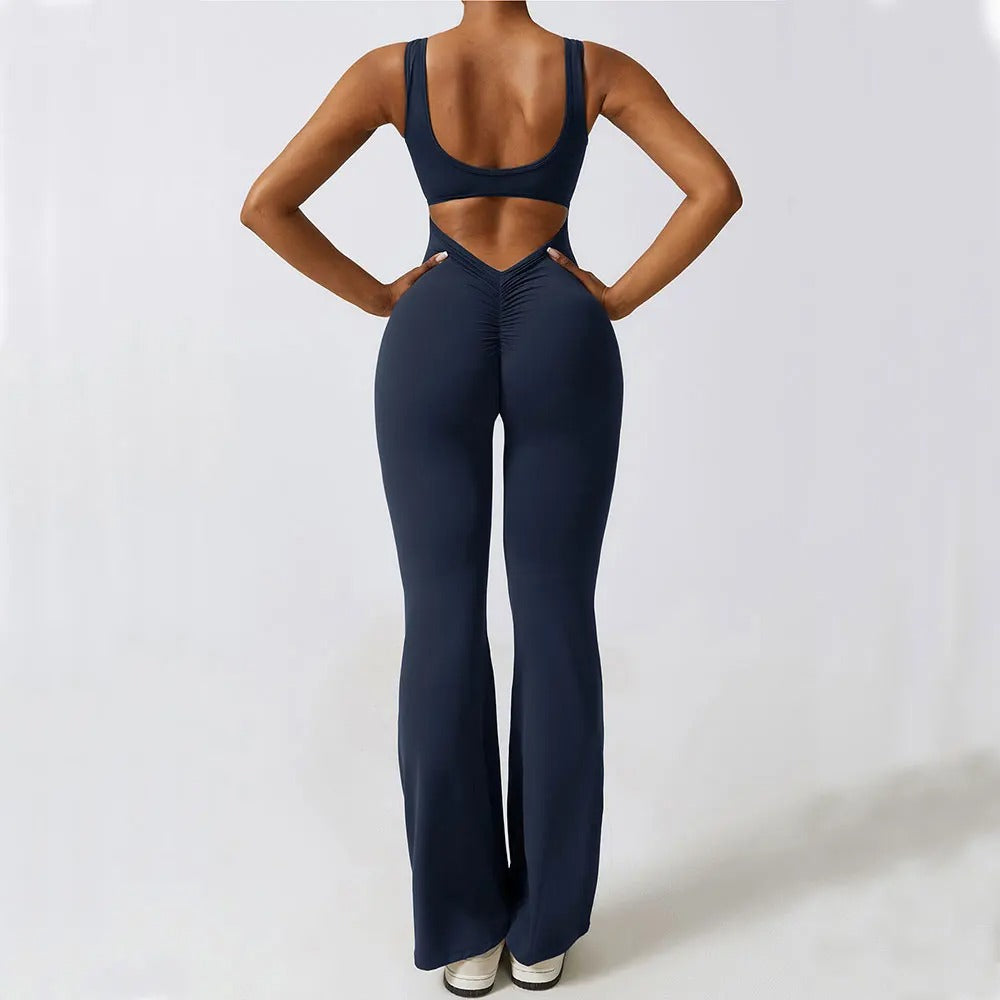 Backless jumpsuit