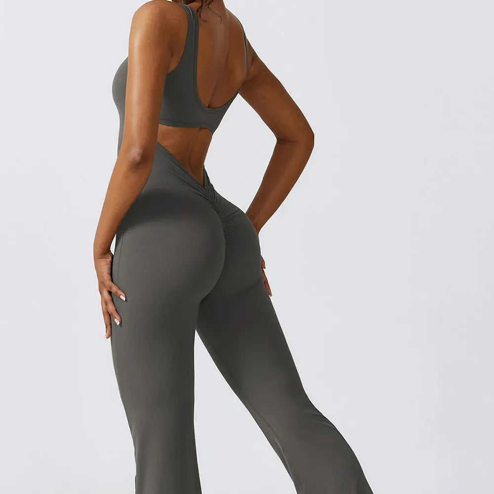 Backless jumpsuit