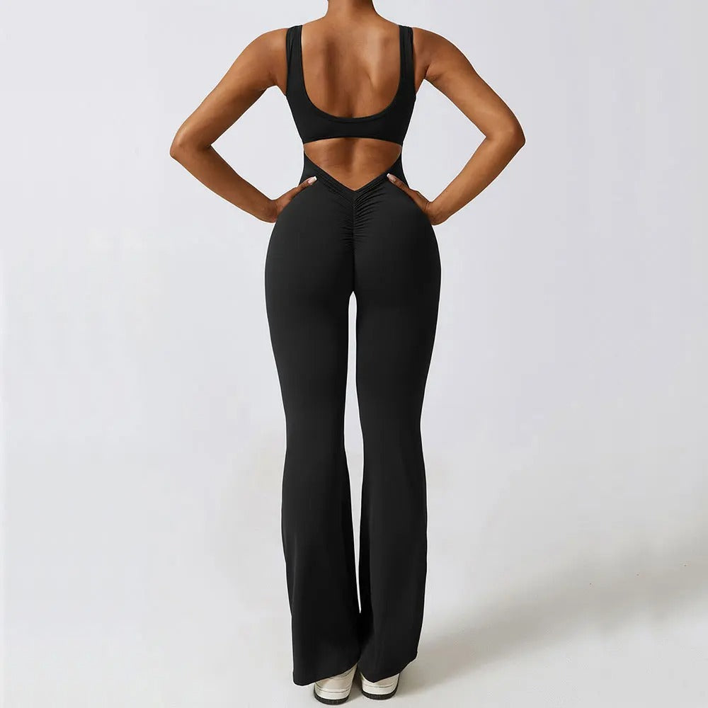 Backless jumpsuit