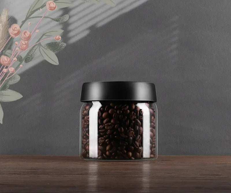 Sealed Storage Canister for Coffee Beans – Airtight Container for Freshness