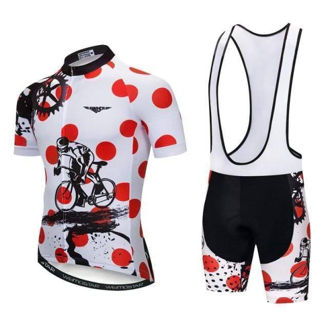 Cycling Jersey and Shorts Set for Men - Aero Pro Style