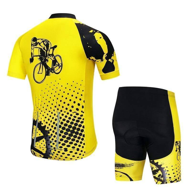Cycling Jersey and Shorts Set for Men - Aero Pro Style