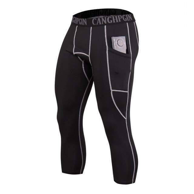Men's Compression Leggings for Performance – Capri Length