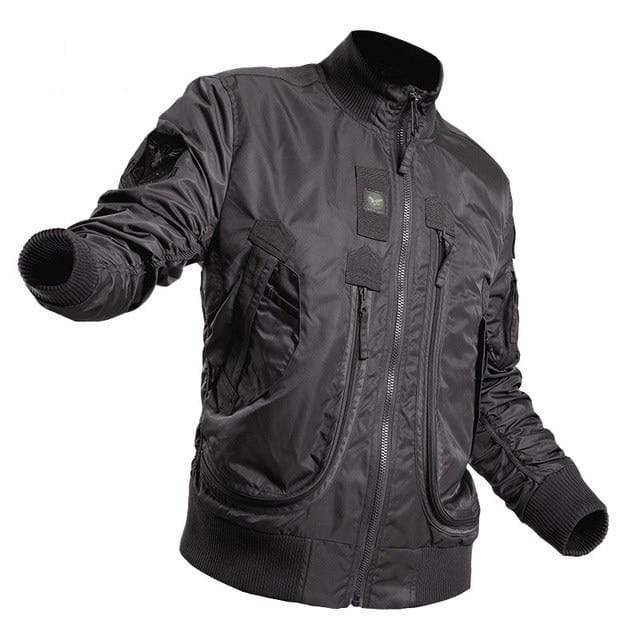 Outdoor Bomber Jacket for Men - Windproof and Waterproof