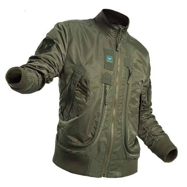 Outdoor Bomber Jacket for Men - Windproof and Waterproof