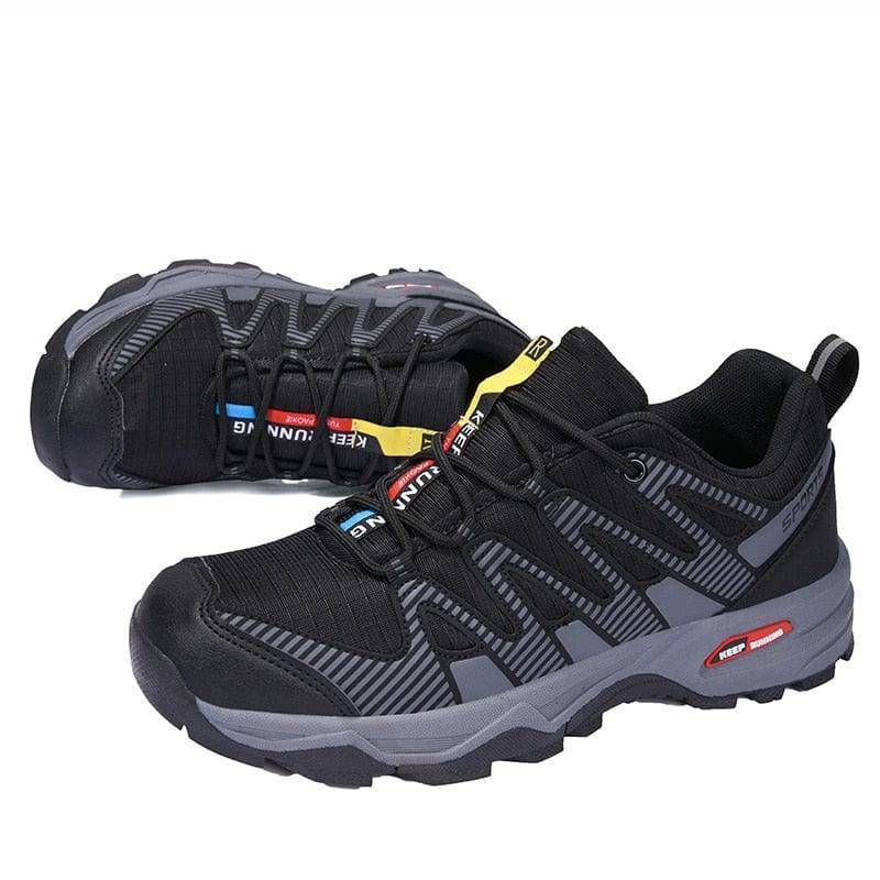 Outdoor Exploration and Trekking Shoes for Men - Breathable Design