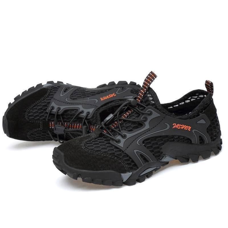 Outdoor Trekking Footwear for Men - Breathable Hiking and Climbing Shoes
