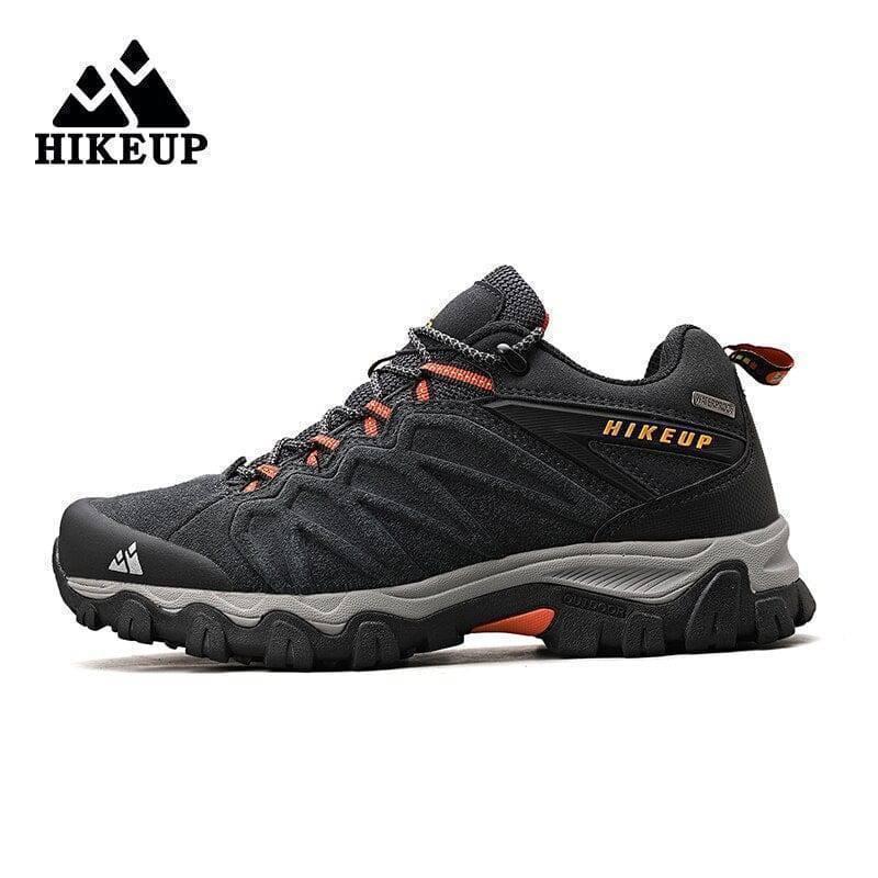 Sturdy Leather Hiking Footwear for Men's Outdoor Activities