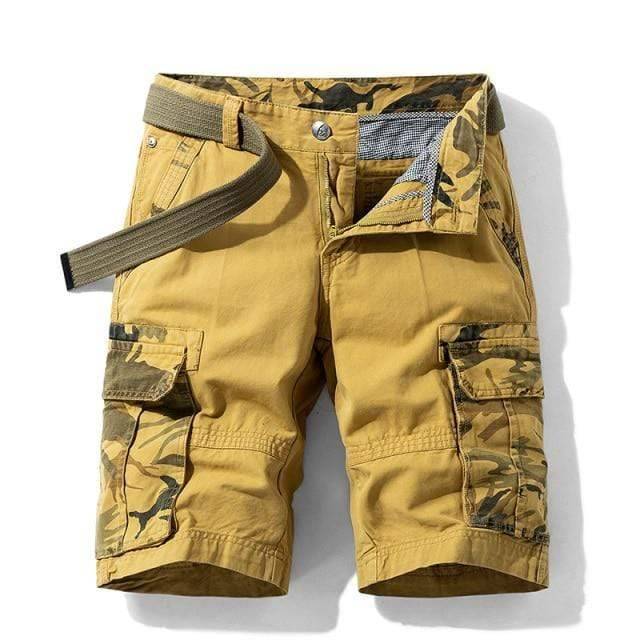 Outdoor Cargo Shorts for Men – Sturdy Cotton Fabric