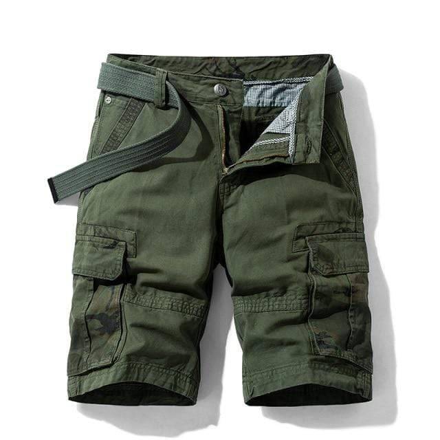 Outdoor Cargo Shorts for Men – Sturdy Cotton Fabric