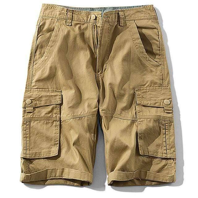 Outdoor Cargo Shorts for Men – Sturdy Cotton Fabric