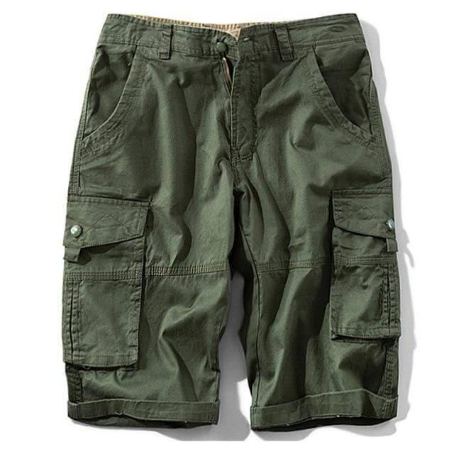 Outdoor Cargo Shorts for Men – Sturdy Cotton Fabric