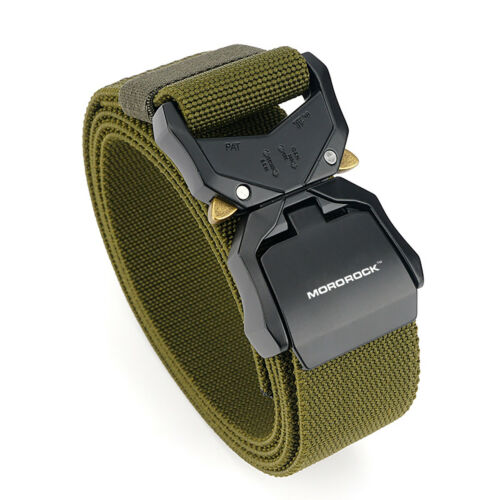 Tactical Military Belt for Men – Heavy Duty with Quick Release Buckle