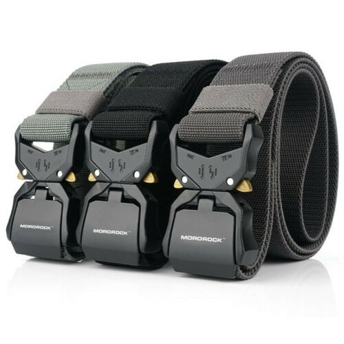 Tactical Military Belt for Men – Heavy Duty with Quick Release Buckle